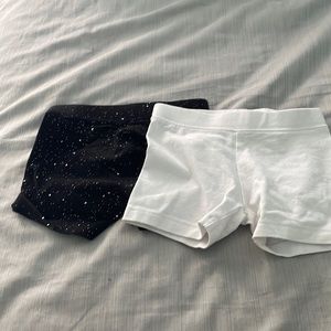 Cart wheel biker shorts in 2 options